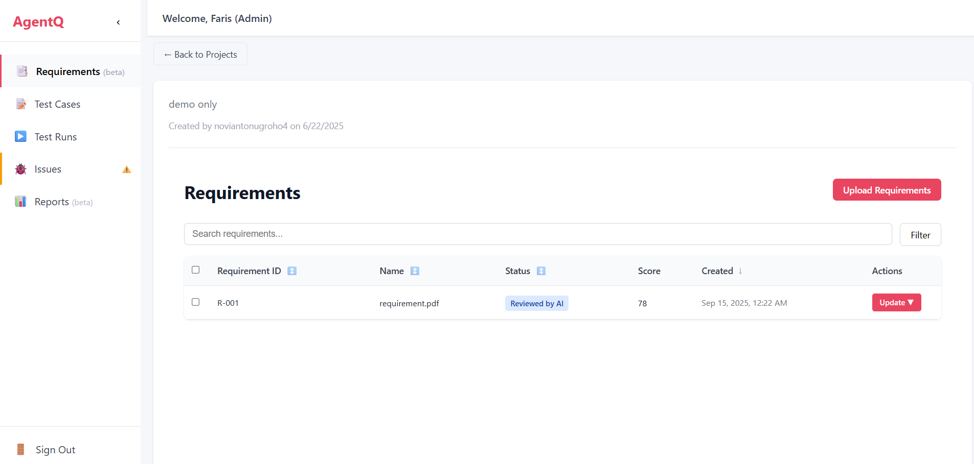 Access Document Analysis
